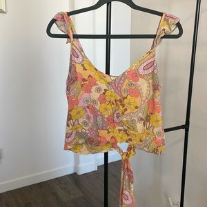 SOLD Boho Chip Top